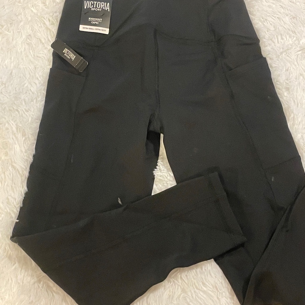 Nwt, Victoria Secret Leggings W/ Side Pockets